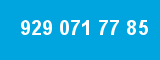 929 071 77 85 929 071 77 85